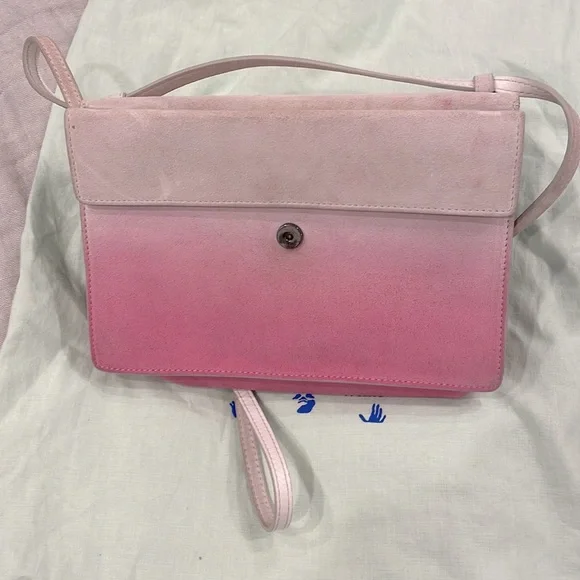 Off-White Jitney ombre cross body/clutch